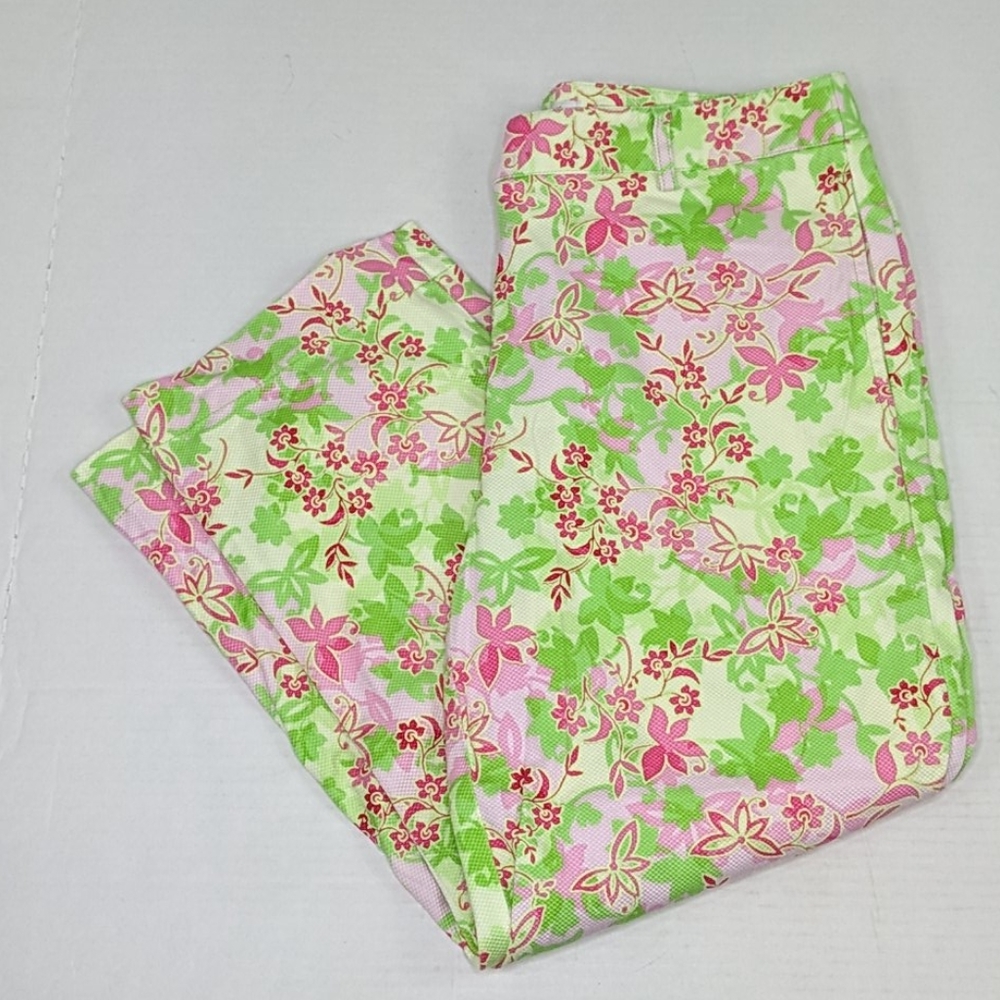 Liz golf Audra floral crop pants